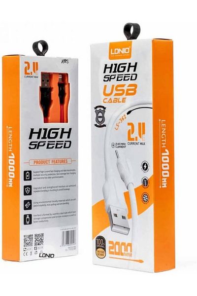 LDNIO Data Cable lightning / 2M