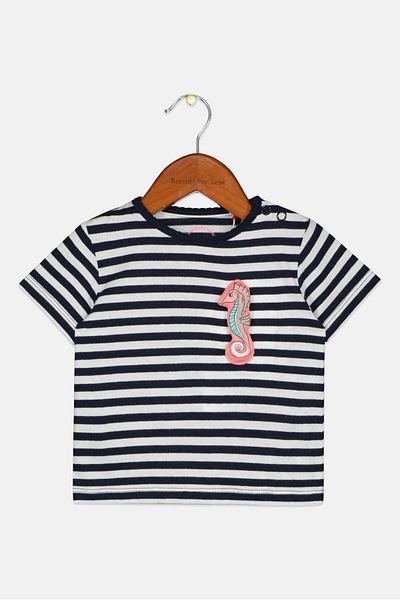 s.Oliver Toddlers Boy Crew Neck Short Sleeve Tops, White