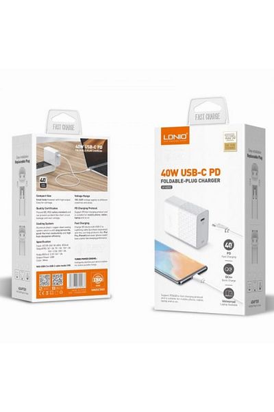 LDNIO 40W PD Charger A1405C