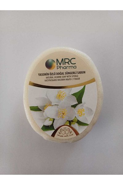 MRC Pharma Natural Sponge Soap with Jasmine Extract