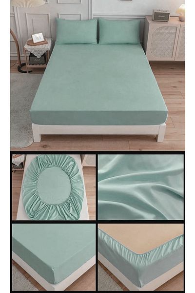 Home Fitted Sheet Set (with Pillow Case)