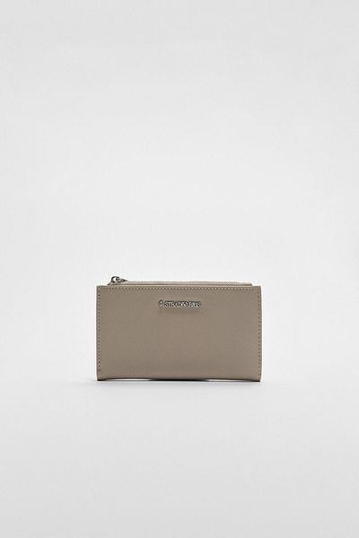 Stradivarius Basic zip-up purse