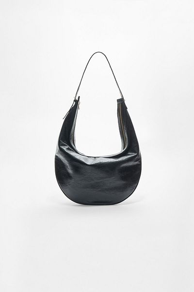Stradivarius Half moon bag with detailed strap
