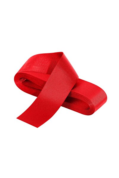 AMBALAJ PAZARI Grogren Kırmızı Kurdele 40 mm - 10 mt