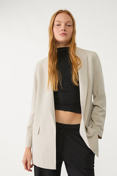 Stradivarius Flowing open blazer