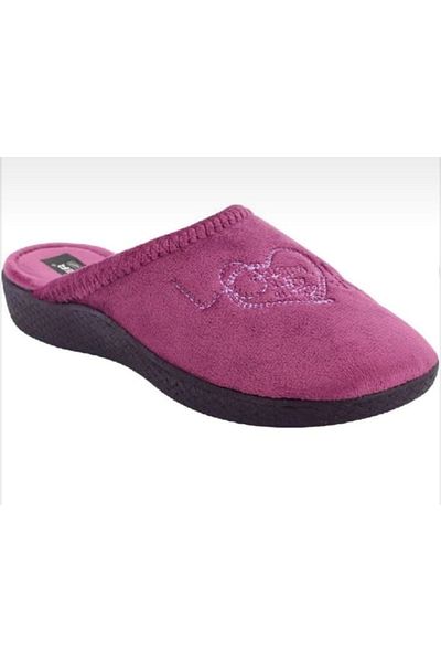 GEZER Konay 13408 papuci de interior cu talpă înaltă cu velcro
