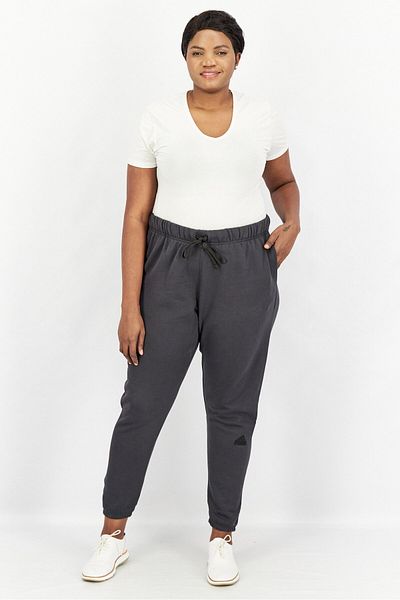adidas Women Plus Size Training Sweatpants, Carbon