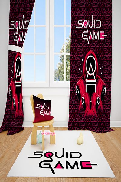 dekomingo Squid Game 2 Wing Fon Curtain