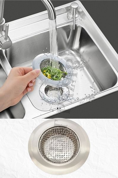 Kent Pazarı 11.5 cm Stainless Steel Sink Strainer Sink Strainer Large Size