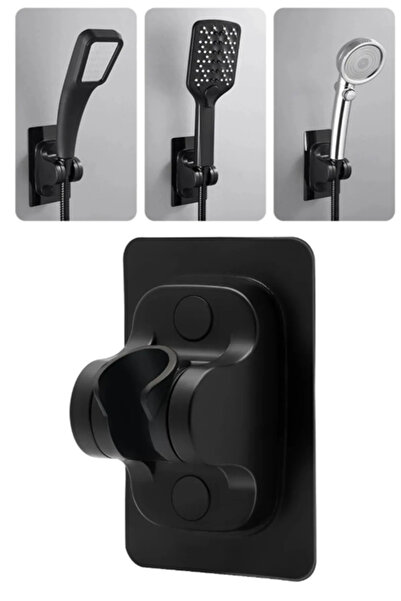 AYGÖREN HOME Duş Başlığı Tutucu Ayarlanabilir 120 Derece Oynar Güçlü Yapışkan...