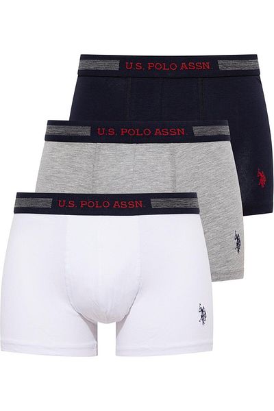 U.S. Polo Assn. U.S. Polo Licensed 3-Piece Large Size Boxer 90004