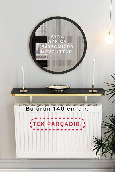 TALAŞTOZUM Petek Üstü Tak Çıkar , Uçan Raf & Dresuar Duvar Montajsız Oval Kes...