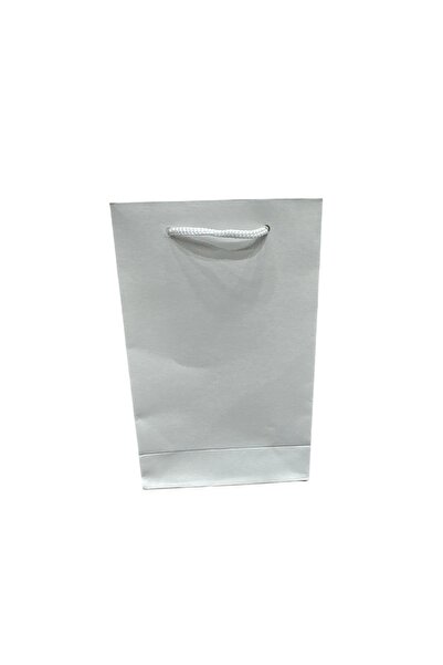 BURAKKUTU Karton Çanta Beyaz 12x17cm Pakette 50 Adettir