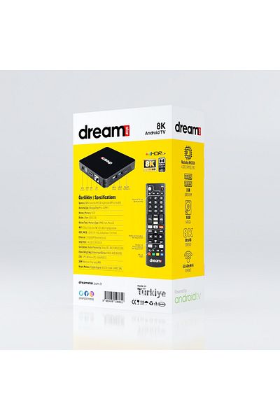 Dreamstar R1 8K Android Tv Box Android 13