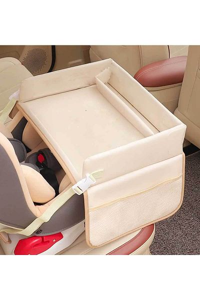 RevuBaby Educational Activity Desk for Kids - Car Seat, Travel Desk, Tablet and Phone Holder