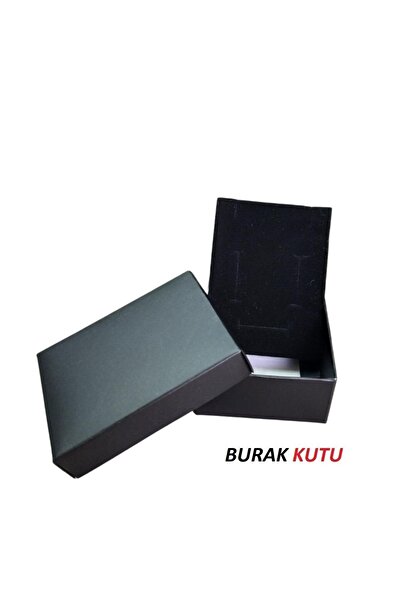 BURAKKUTU Takı Siyah Karton Kolye & Mini Set Kutusu 24 Lü Paket(İÇİ SÜNGERLİ) Brkkutto1010