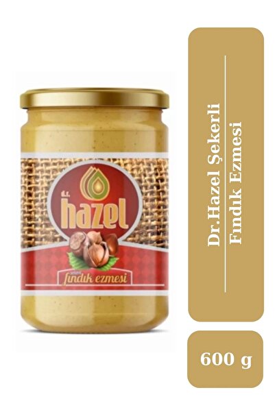 Dr.Hazel Şekerli Fındık Ezmesi 600 gr