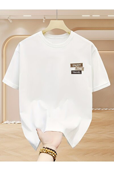 MODAVİBE Țesătură unică din jerseu, tricou cu croială relaxată