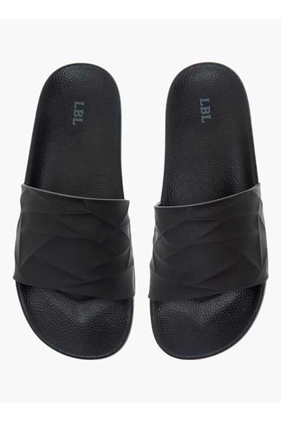 LBL by Shoexpress Textured Slip-On Slides