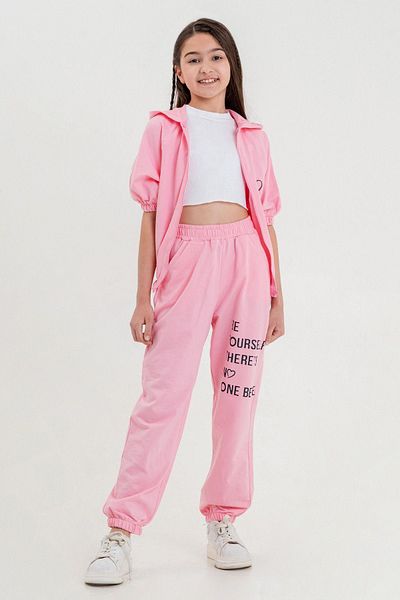 HAUSEkids 6-13 Years Yourself Girl's Set -Pink-