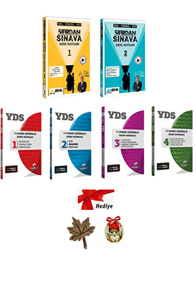 Modadil Yayınları YDS - YÖKDİL - YKSDİL Sıfırdan Sınava Ders Notları ve Soru ...