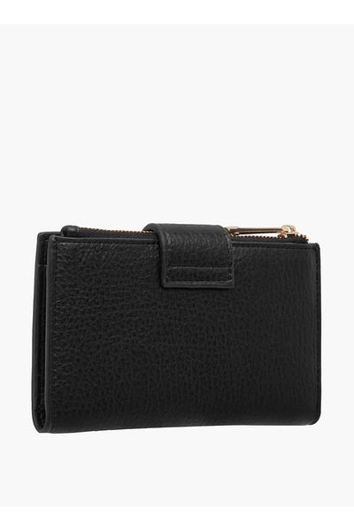 Celeste Textured Wallet with Button Closure