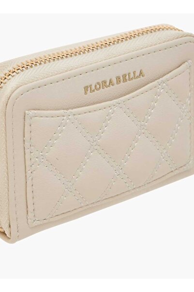 Flora Bella by Shoexpress Flora Bella Quilted Zip Around Wallet - W 11.5 x H 9 x D 2.5 cm