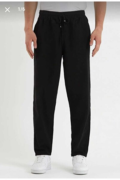 UYN SPORT Erkek Düz Paça Baggy Kesim Rahat Giyim Eşorfman Altı