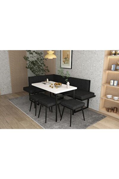 Home MUTFAK BALKON BAHÇE KÖŞE KOLTUK TAKIMI GRİ BEYAZ