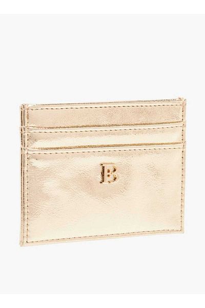 Flora Bella by Shoexpress Flora Bella Textured Logo Accent Cardholder