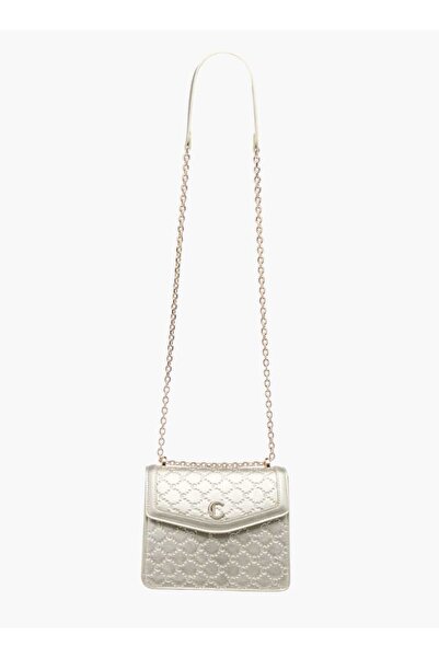 Le Confort Monogram Embossed Crossbody Bag with Magnetic Closure - W 18 x H 10 x D 19.5 cm