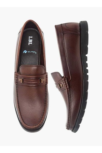 LBL by Shoexpress LBL by Shoexpress Textured Slip-On Loafers