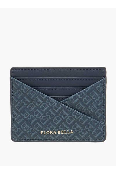 Flora Bella by Shoexpress حامل بطاقات مطبوع عليه شعار فلورا بيلا