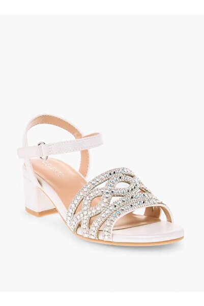Celeste Celeste Women's Butterfly Embellished Sandals with Hook and Loop Closure