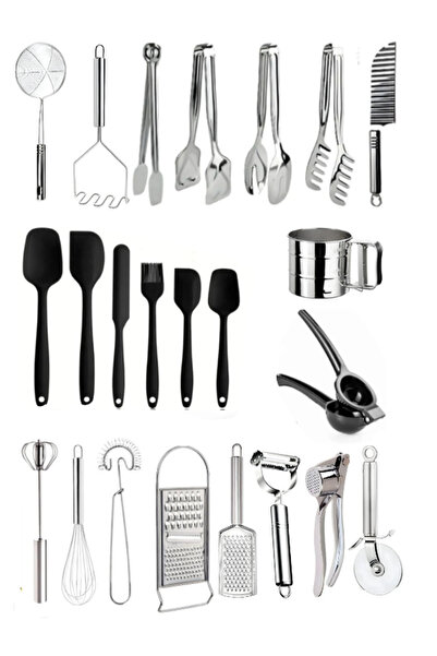 Hilamingo Home 23 Pieces of Cooking and Serving Utensils