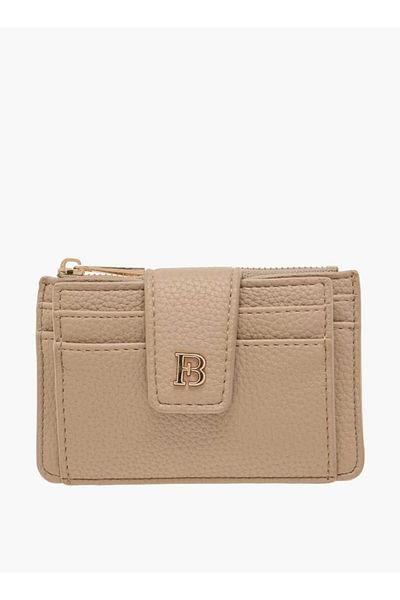 Flora Bella by Shoexpress Flora Bella Textured Wallet with Zip Closure
