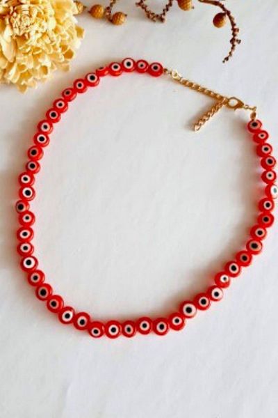 PETEK AKSESUAR Alaçatı Evil Eye Necklace