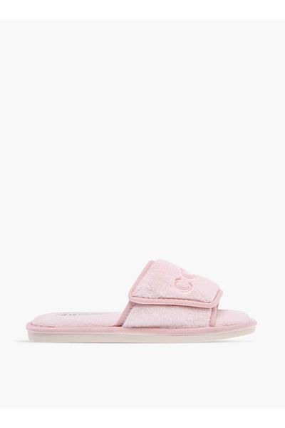 Le Confort Le Confort Embroidered Slip-On Bedroom Slippers