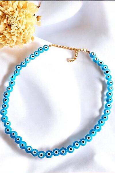 PETEK AKSESUAR Alaçatı Evil Eye Necklace