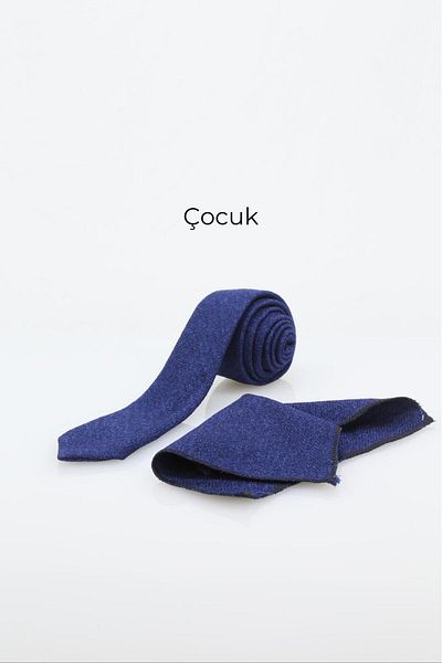 SIRRI Wool Tie and Handkerchief Set for Boys and Adults - Child: 120X5Cm, Adult: 145X6Cm
