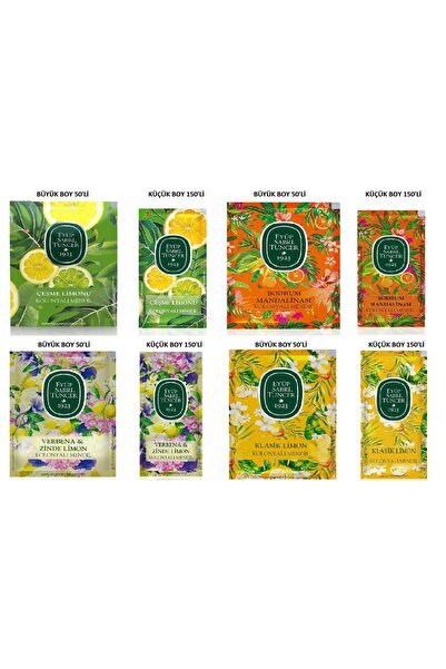 Eyüp Sabri Tuncer EYÜP SABRİ TUNCER ISLAK MENDİL BÜYÜK ve KÜÇÜK BOY SET ( ÇEŞ...