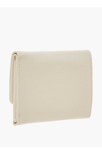 Flora Bella by Shoexpress Flora Bella Textured Tri-Fold Wallet with Button Closure