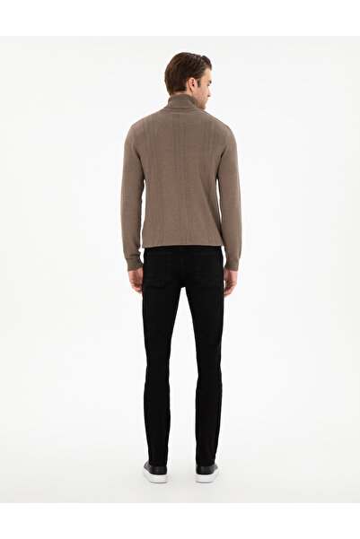 Pierre Cardin Antrasit Slim Fit Jean Pantolon 50307411-VR006