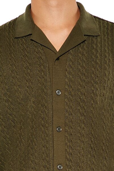 Forever 21 Örgü Desenli Gömlek