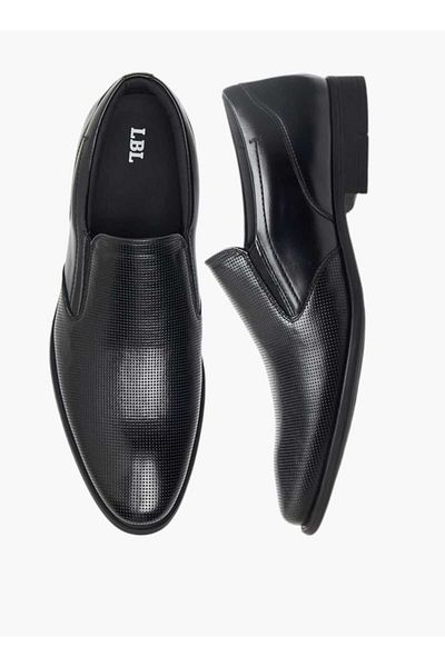 LBL by Shoexpress Textured Slip-On Loafers