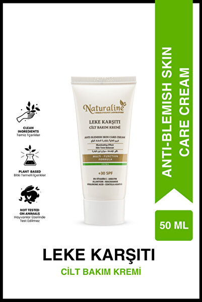 Naturaline Anti-blemish Skin Care Cream - +30 Spf, 3% Vitamin C