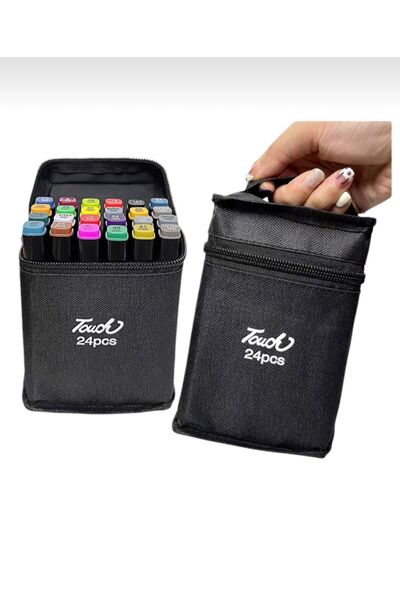 Touch 24-Pack Double-Ended Felt Tip Marker