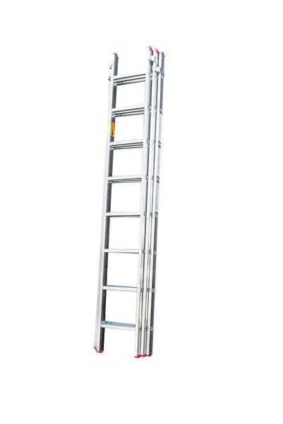 Cömert 3 Parçalı Sürgülü Alüminyum Merdiven Ptt Tip3x2.5= 7,5, Mt