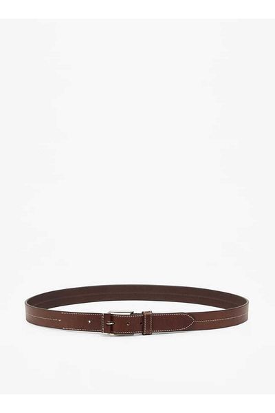 Lee Cooper Lee Cooper Leather Belt with Pin Buckle Closure