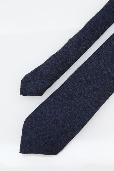 SIRRI Wool Tie and Handkerchief Set for Boy and Adult Kids-(120X5Cm) Adult-(145X6Cm)